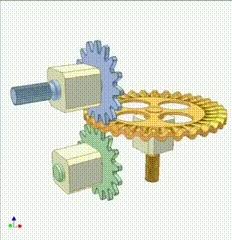 机械门锁原理动图解析