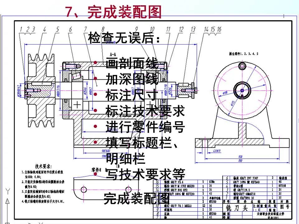 电锤装配的主要技能点