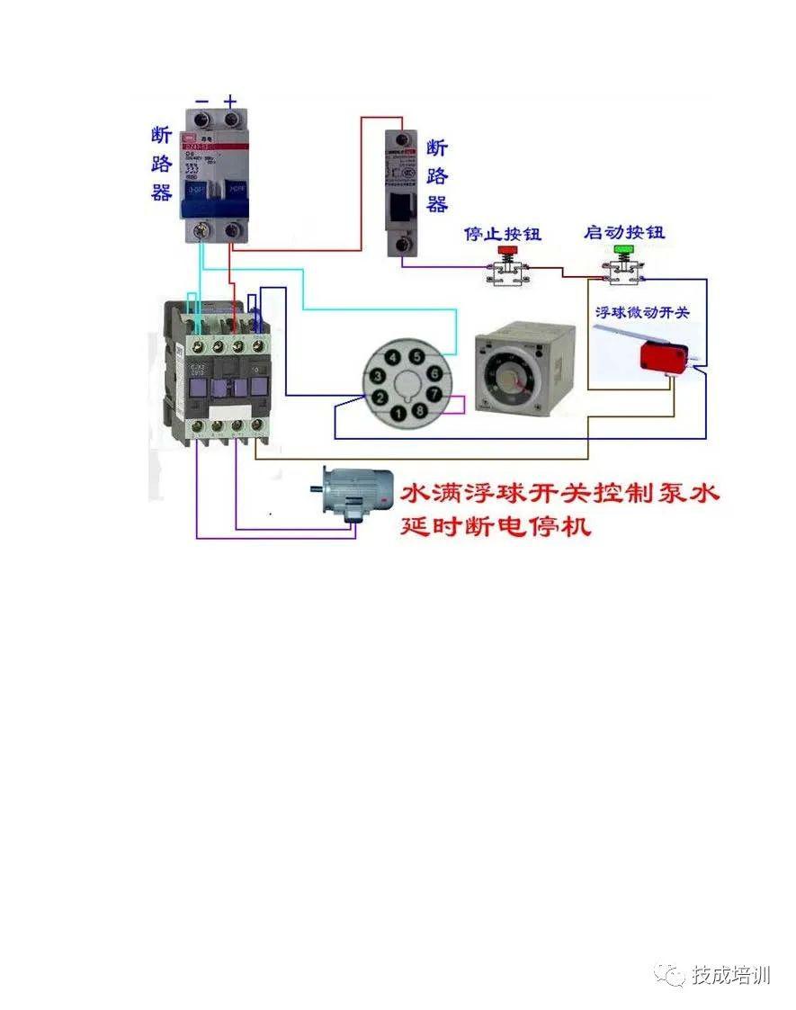 移印机电路板接线图详解及注释