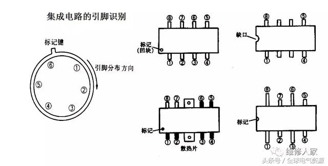 电子配件与滤袋与锂电池与热电阻电路连接图解